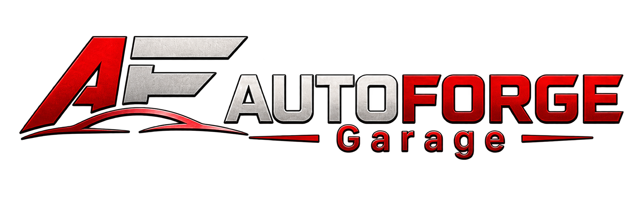 AutoForge Garage — Rosso Corsa